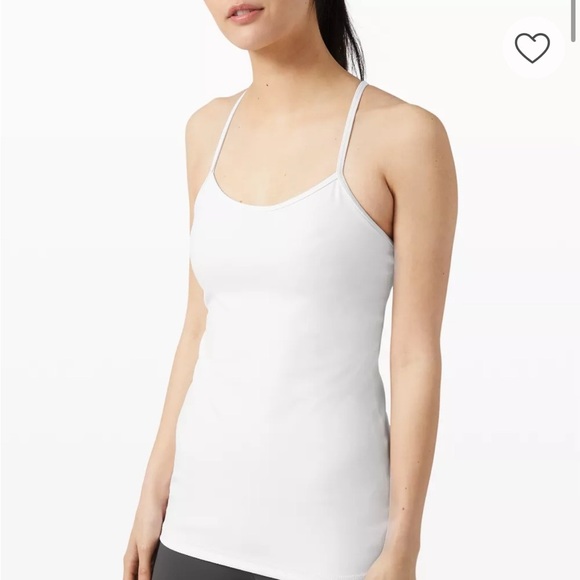 lululemon athletica Sleek White Tank Top - Picture 2 of 6